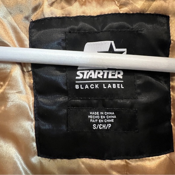 Phoenix Suns NBA Starter Jacket Rakuten Limited Edition 75th Black Gold Small S - Picture 6 of 12